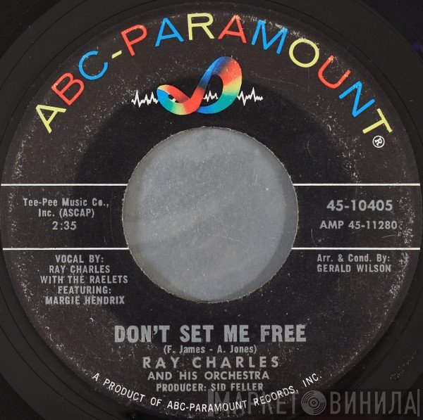 Ray Charles And His Orchestra - Don't Set Me Free