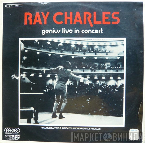 Ray Charles  - Genius  Live In Concert