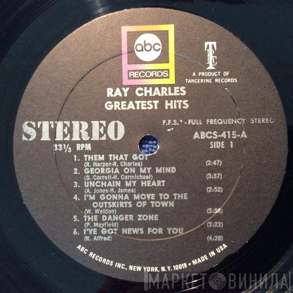 Ray Charles  - Greatest Hits