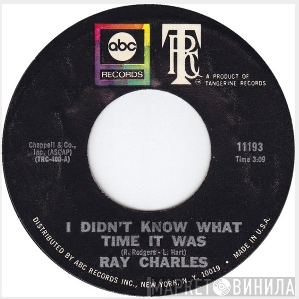 Ray Charles - I Didn't Know What Time It Was