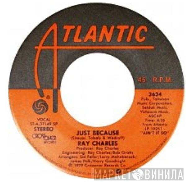 Ray Charles  - Just Because