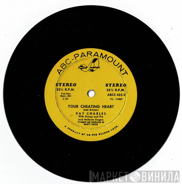 Ray Charles - Modern Sounds In Country & Western Music Volume 2 - Your Cheating Heart / No Letter Today