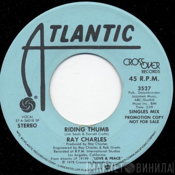 Ray Charles  - Riding Thumb