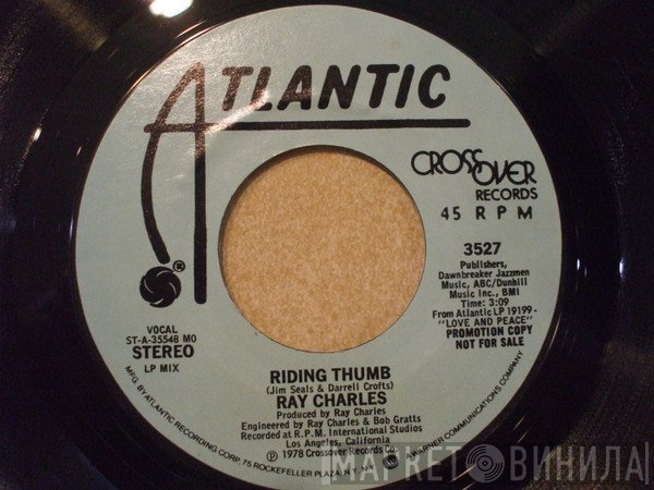 Ray Charles  - Riding Thumb