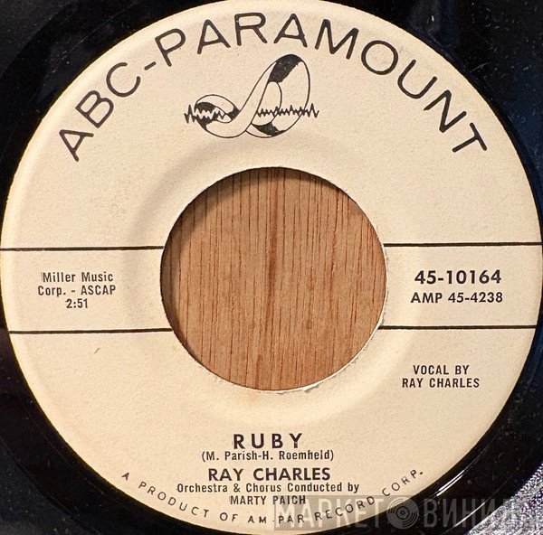 Ray Charles - Ruby / Hardhearted Hannah