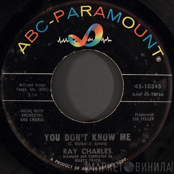 Ray Charles - You Don't Know Me / Careless Love