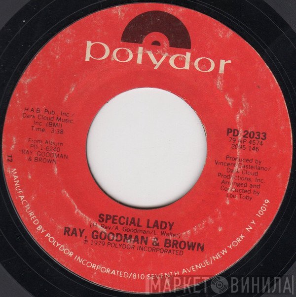 Ray, Goodman & Brown - Special Lady