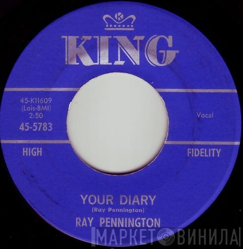 Ray Pennington  - Your Diary
