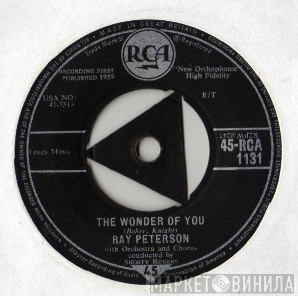 Ray Peterson - The Wonder Of You