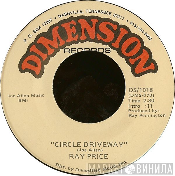 Ray Price  - Getting Over You Again