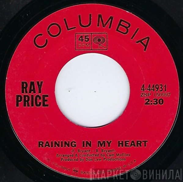 Ray Price  - Raining In My Heart