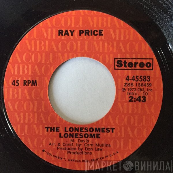 Ray Price - The Lonesomest Lonesome