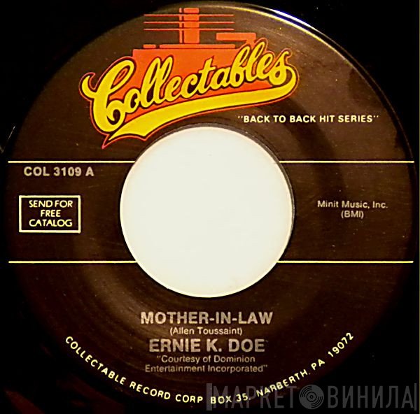 Ray Smith, Ernie K-Doe - Mother-In-Law / Rockin Little Angel