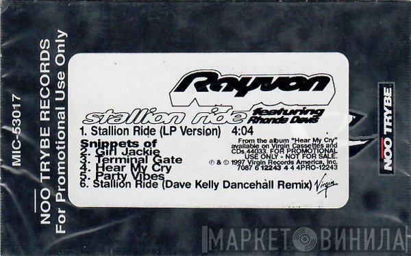 Rayvon Featuring Rhonda Davis   - Stallion Ride