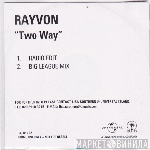 Rayvon  - Two Way