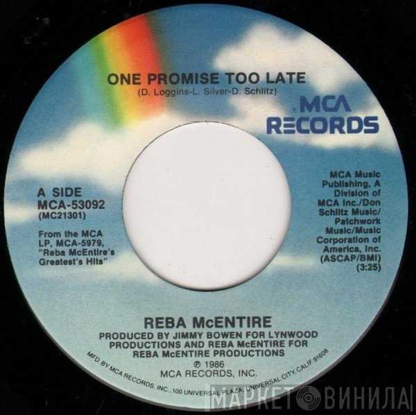 Reba McEntire  - One Promise Too Late