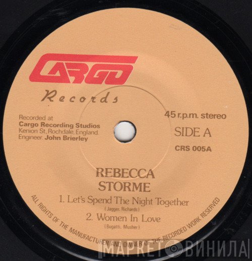 Rebecca Storme - Let's Spend The Night Together