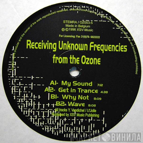 Receiving Unknown Frequencies From The Ozone - My Sound