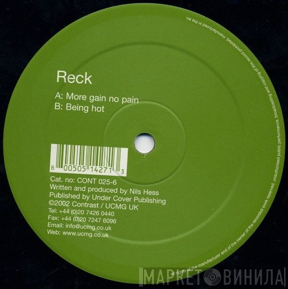 Reck - More Gain No Pain