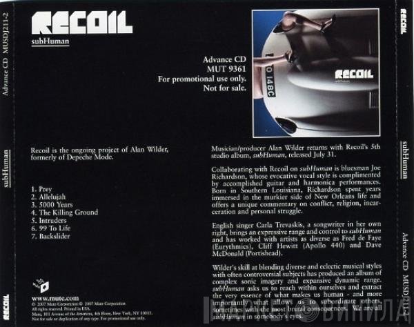 Recoil  - subHuman
