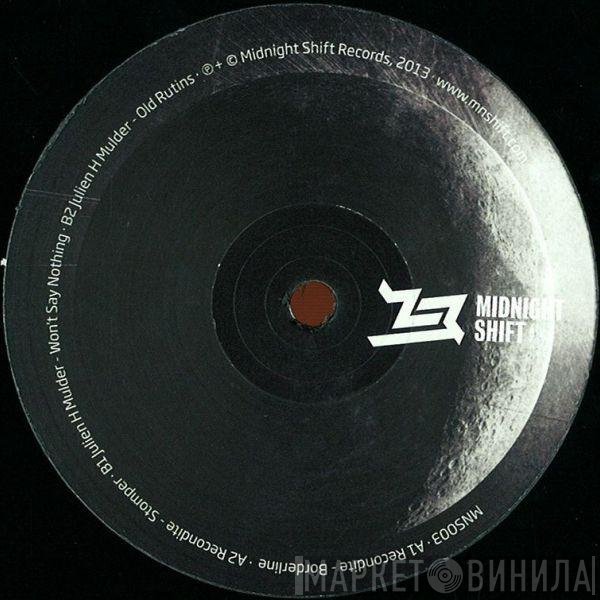 Recondite / Julien H Mulder  - Shift 003