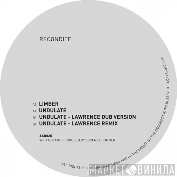 Recondite  - Limber / Undulate
