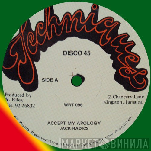 Red Dragon, Jack Radics - Accept My Apology