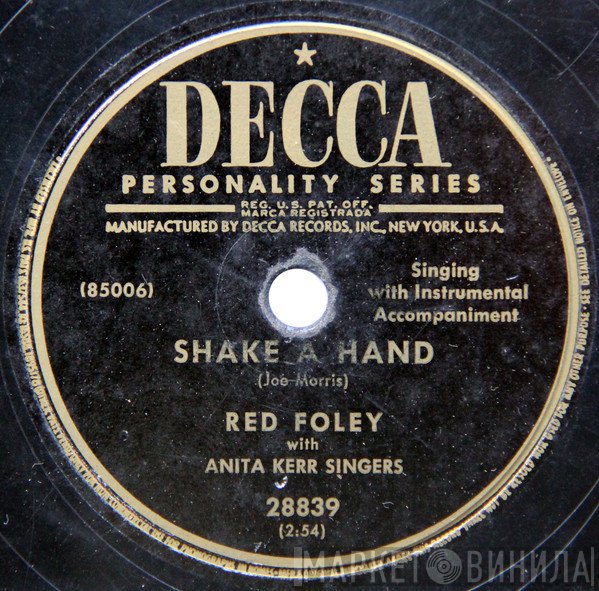 Red Foley  - Shake A Hand / Stranded In Deep Water