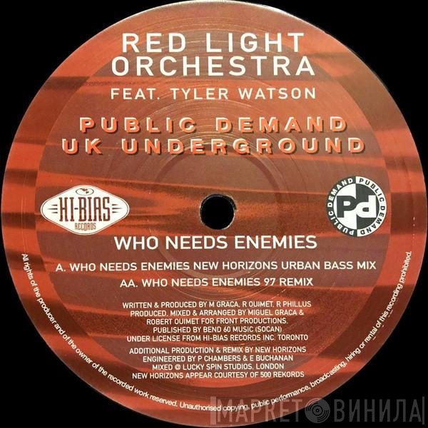 Red Light, Tyler Watson - Who Needs Enemies