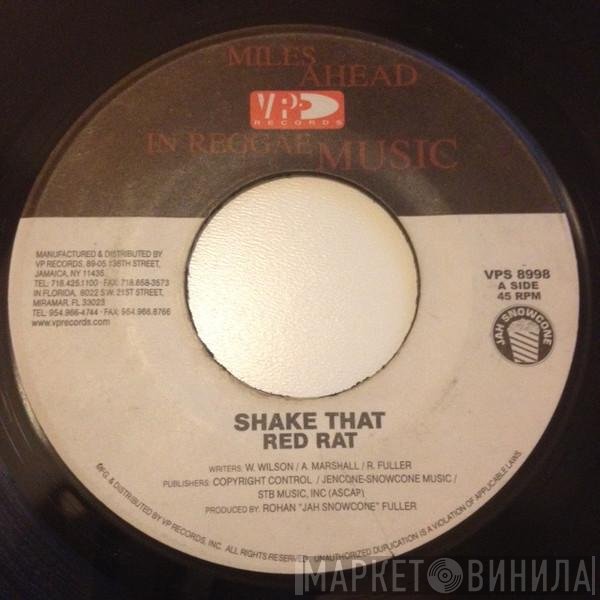 Red Rat / Capleton  - Shake That / Wait A Bit