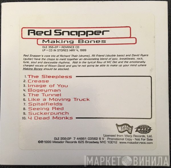Red Snapper  - Making Bones