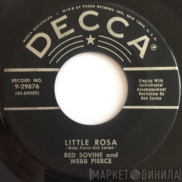Red Sovine And Webb Pierce  - Little Rosa