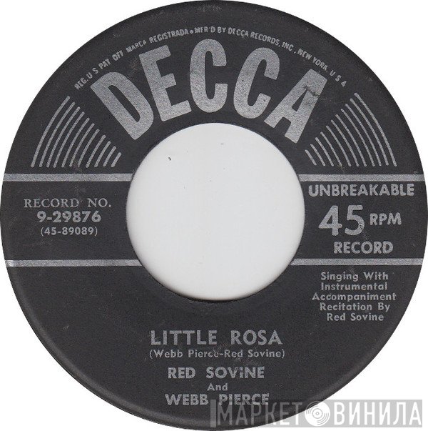 Red Sovine And Webb Pierce  - Little Rosa