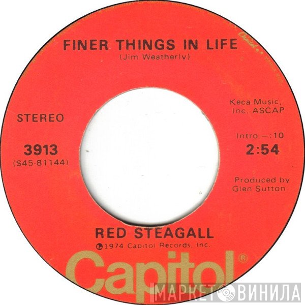 Red Steagall  - Finer Things In Life / Tight Levis And Yellow Ribbons