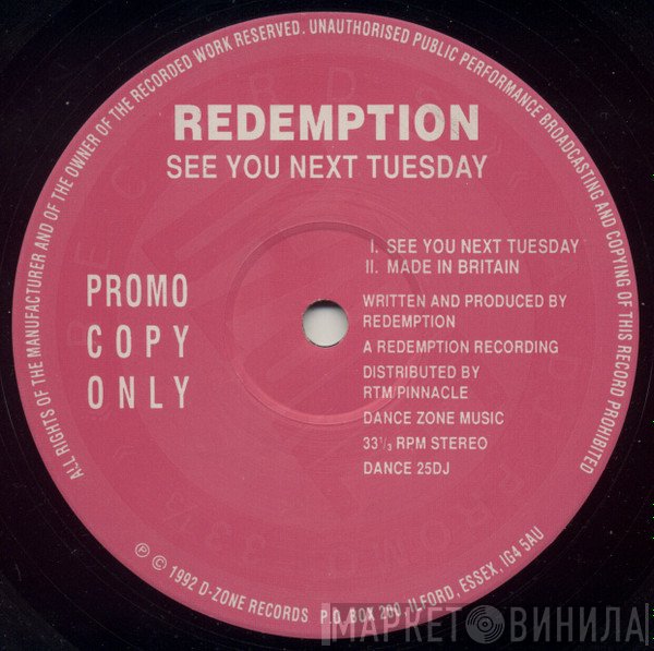 Redemption  - See You Next Tuesday