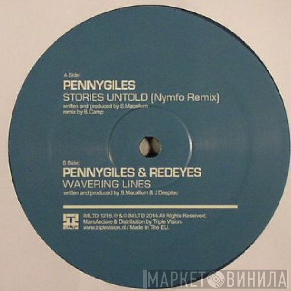 Redeyes, Pennygiles - Stories Untold (Nymfo Remix) / Wavering Lines