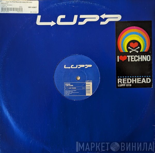 Redhead  - I ♥ Techno