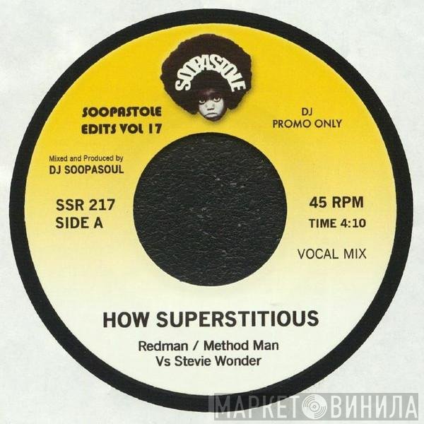 Redman / Method Man Vs Stevie Wonder  - How Superstitious