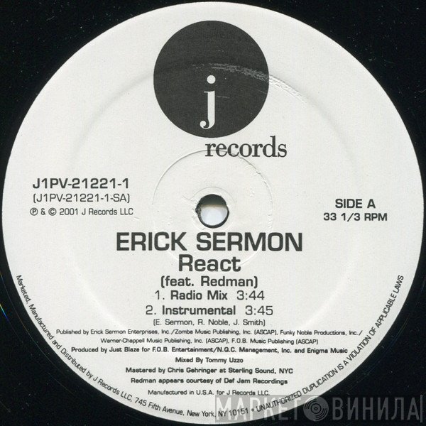 Redman, Erick Sermon - React