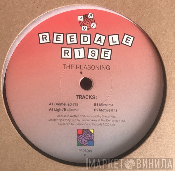 Reedale Rise  - The Reasoning