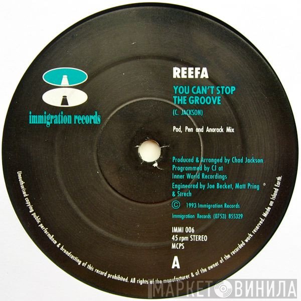 Reefa! - You Can't Stop The Groove