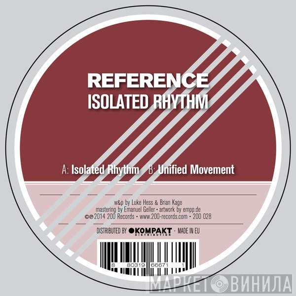 Reference  - Isolated Rhythm