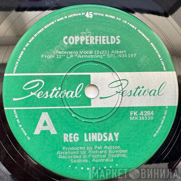 Reg Lindsay  - Copperfields