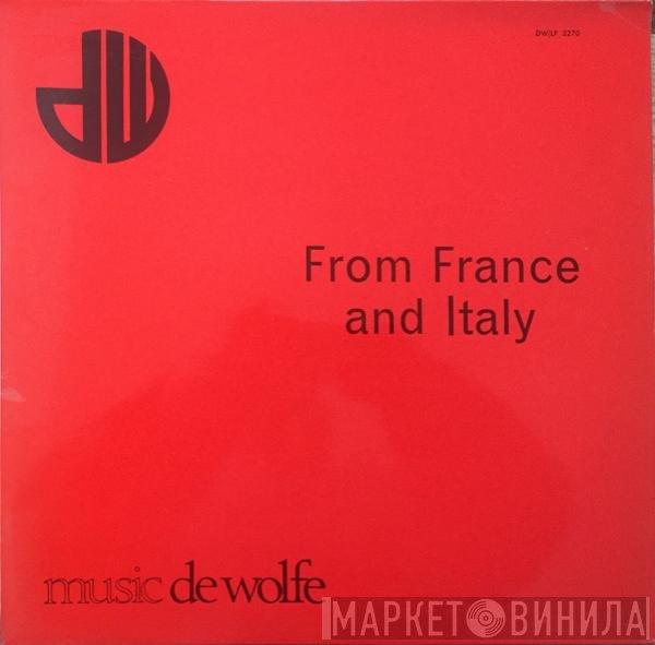 Reg Tilsley - From France And Italy