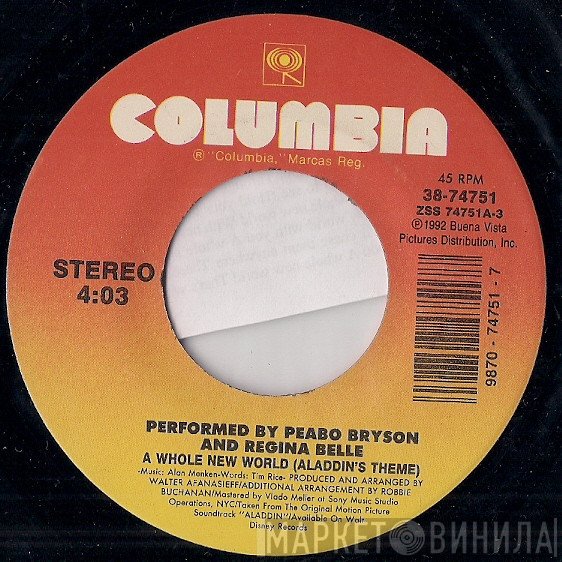 Regina Belle, Peabo Bryson - A Whole New World (Aladdin's Theme)