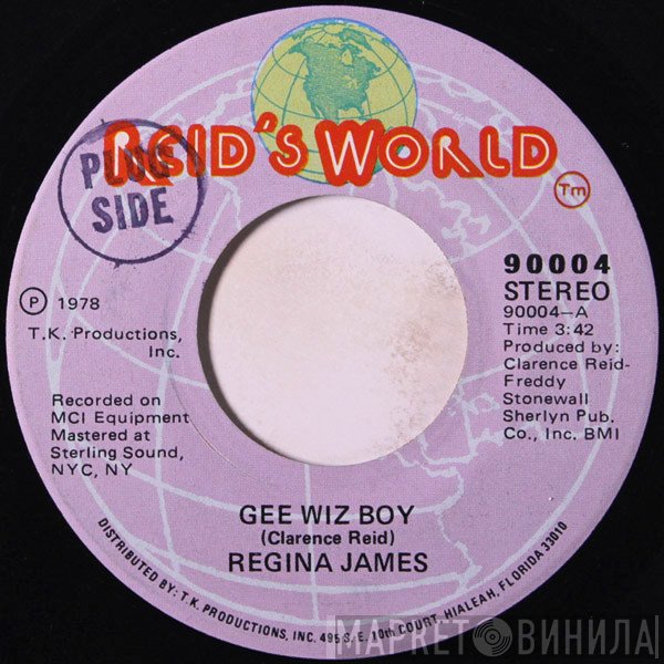 Regina James - Gee Wiz Boy