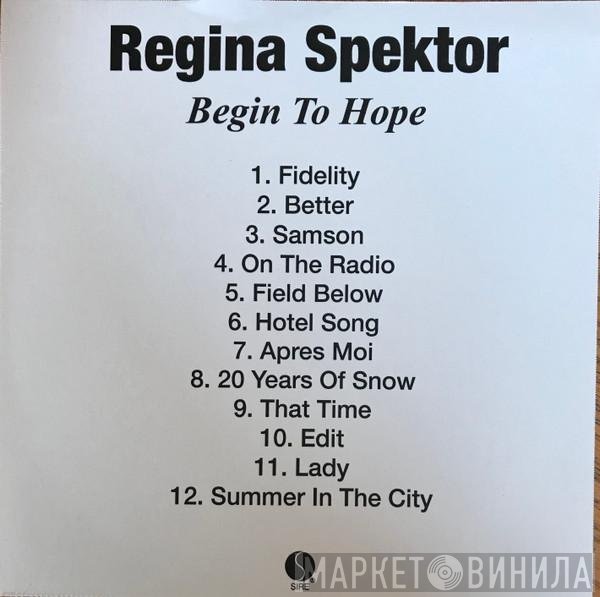 Regina Spektor  - Begin To Hope
