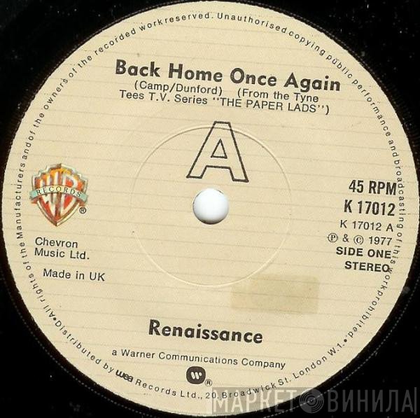 Renaissance  - Back Home Once Again