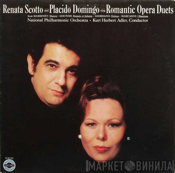 Renata Scotto And Placido Domingo With National Philharmonic Orchestra, Kurt Herbert Adler  - Sing Romantic Opera Duets