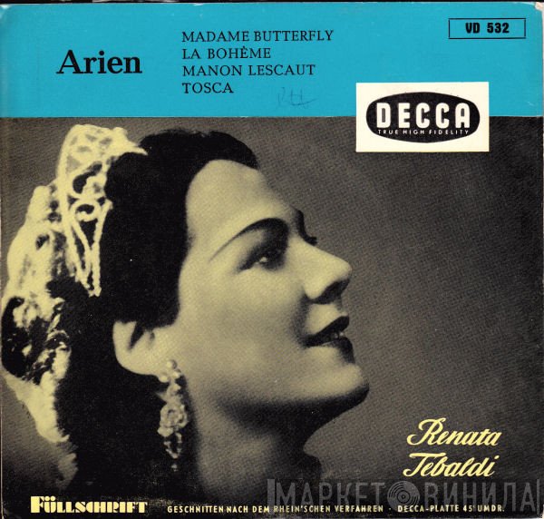 Renata Tebaldi  - Arien